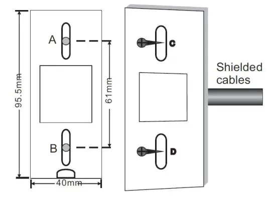 TECHview LA-5351 RFID Access Card Reader fig 1