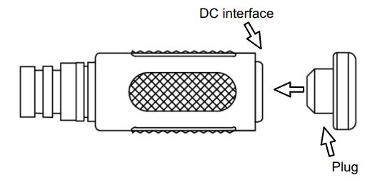 advidia M-46-FW Network Fixed Dome Cameras - If your camera has a DC cable and you will not use it