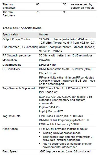 Honeywell IM11-PRT RFID Module 3