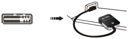 GITANK 300A Wireless Bluetooth Music Interface Adapter - fig1