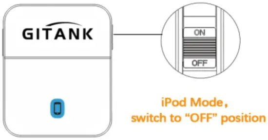 GITANK 300A Wireless Bluetooth Music Interface Adapter - fig4