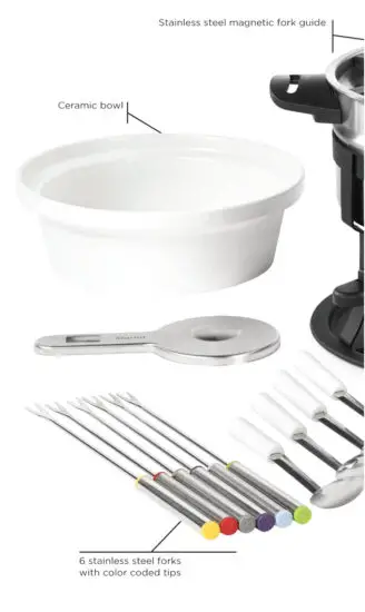 Starfrit 092522004NEW1 3 in 1 Fondue Burner Set - Preparation 4