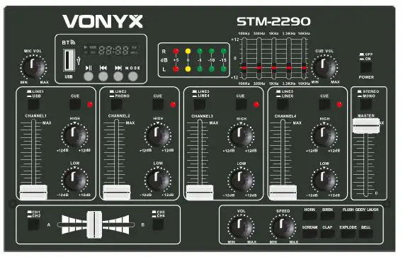 VONYX STM2290 8-Channel-Mixer-Sound-Effects-product
