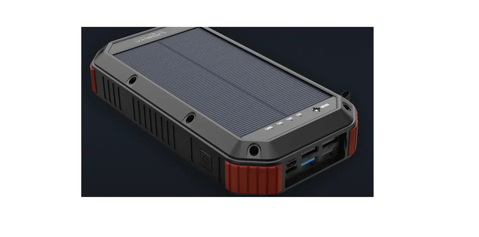Lideka Solar Powerbank 30000 Mah User Manual