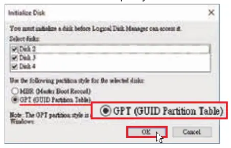 FANTEC Sata HDD Usb 3.1 Generation - intilization