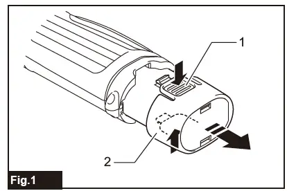 makita TD022D Cordless Impact Driver FIG 1