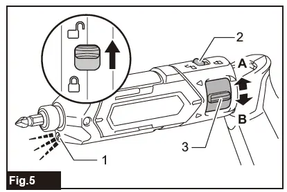 makita TD022D Cordless Impact Driver FIG 5