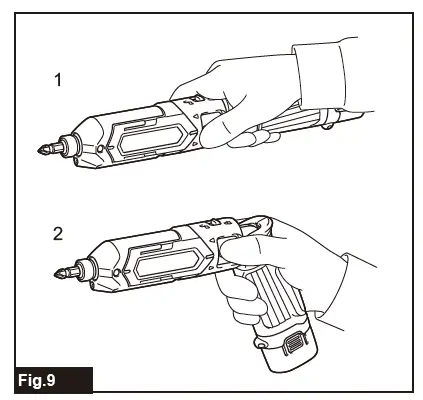 makita TD022D Cordless Impact Driver FIG 9