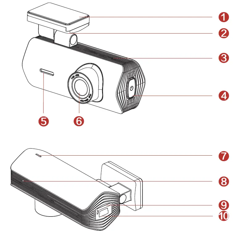 HIKVISION K2 Hik Dash Camera FIG 2