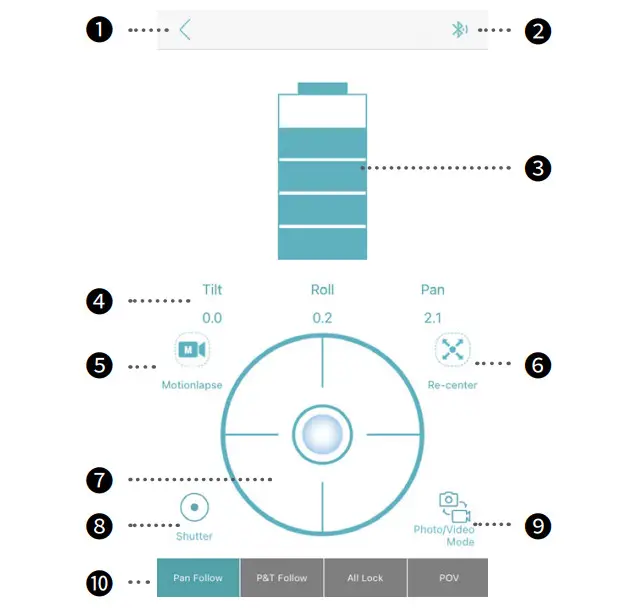 hohem iSteady Pro4 Splashproof 3-Axis Action Camera Gimbal - figure 15