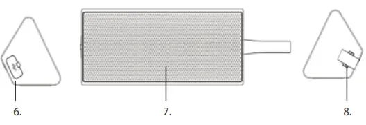 Fortyfour Group HYDROBUMP WATERPROOF WIRELESS SPEAKER - VOICE ASSISTANT