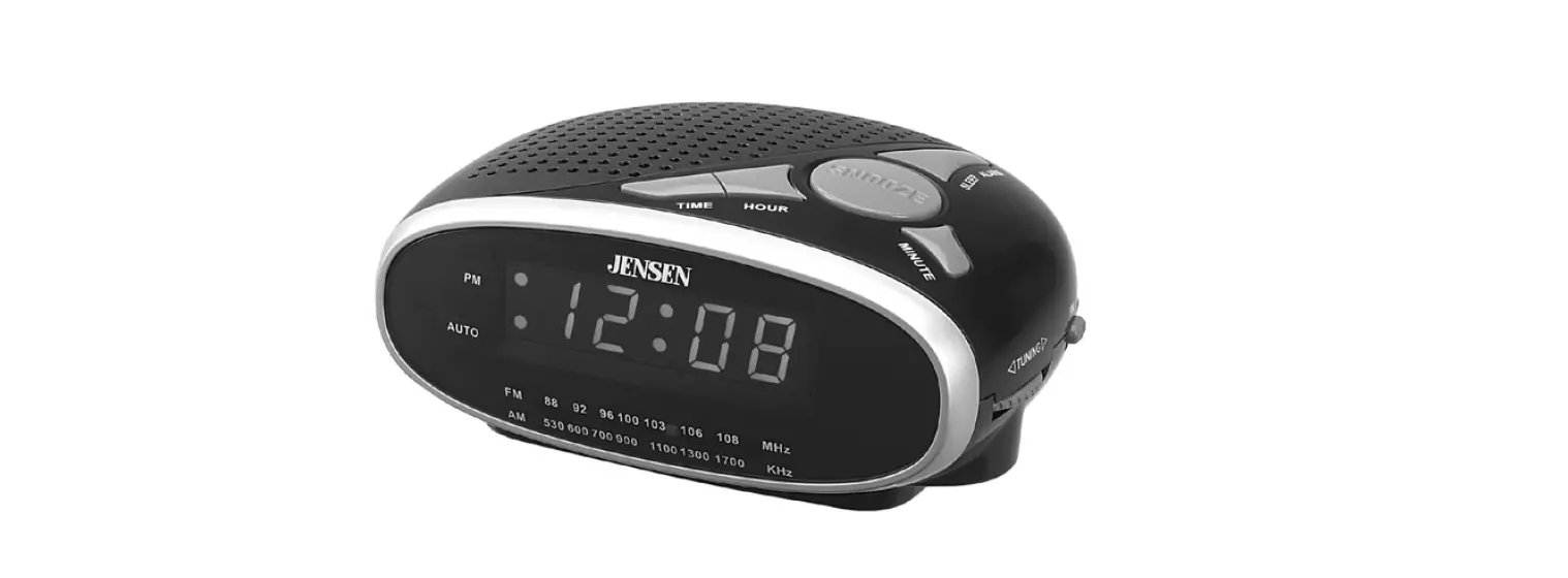 Jensen Jcr-175 Am/fm Alarm Clock Radio-user Instructions Jensen Jcr-175 Am/fm Alarm Clock Radio-user Instructions