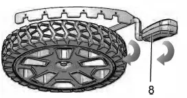 greenworks GLM801600 80V 21-Inch Cordless Lawn Mower fig 11