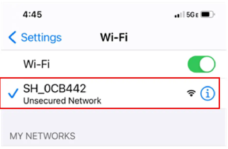 Wifi Connection