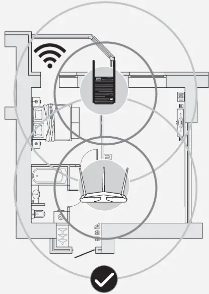 rock space RSD0617 AC2100 Dual Band Wi-Fi Range Extender 01