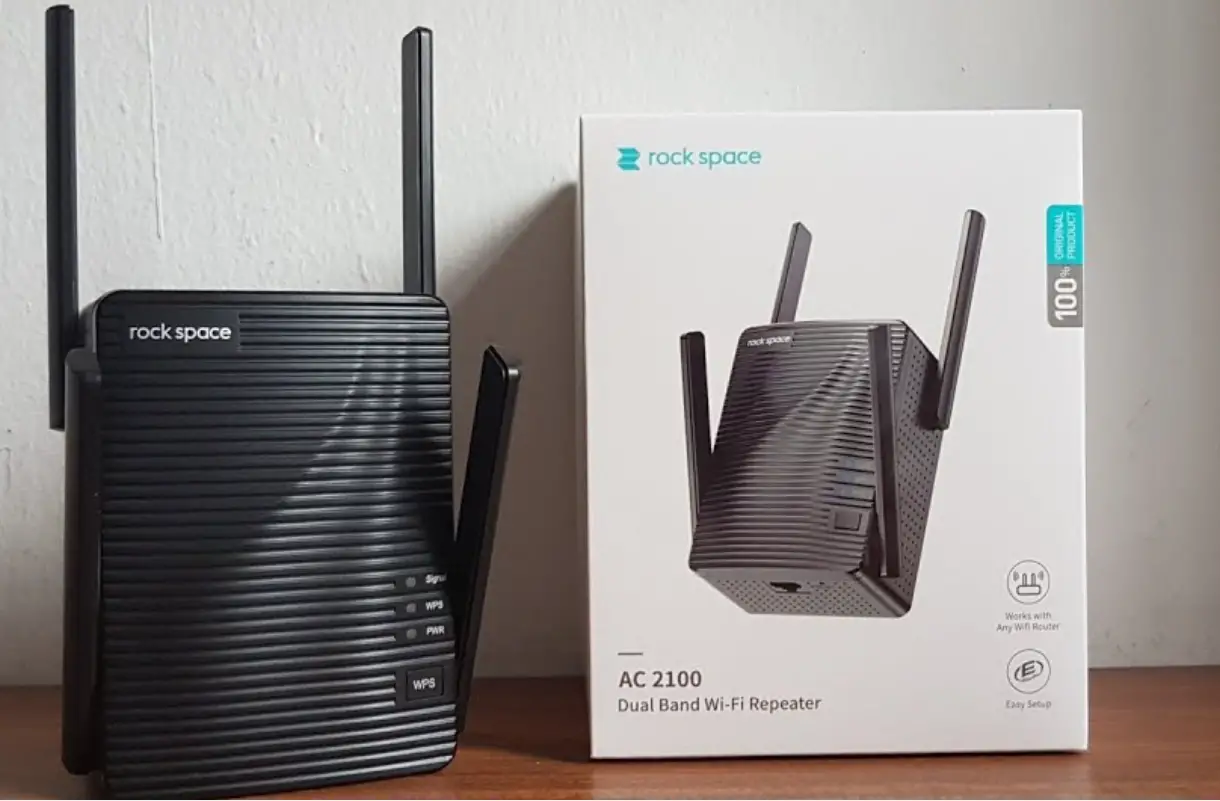 Rock Space Rsd0617 Ac2100 Dual Band Wi-fi Range Extender Instruction Manual