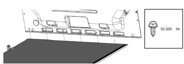 RANGER DESIGN 6541-FTL No-Drill Ford Transit 148 Floor-FIG13