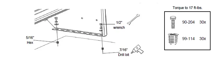 RANGER DESIGN 6541-FTL No-Drill Ford Transit 148 Floor-FIG14