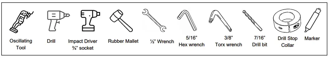 RANGER DESIGN 6541-FTL No-Drill Ford Transit 148 Floor-FIG2