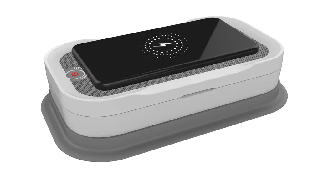 Dual Uvs10w In-car Phone Sanitizer With Wired And Wireless Phone Charging Owner's Manual