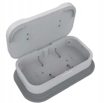 Dual UVS10W In-Car Phone Sanitizer with Wired and Wireless Phone - sanitizer