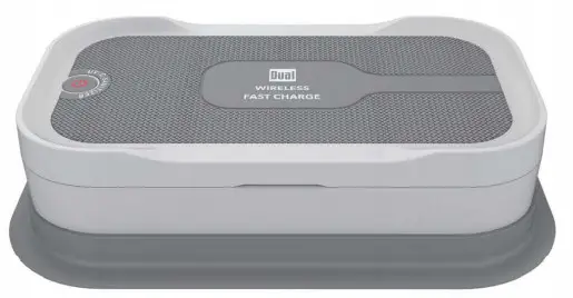 Dual UVS10W In-Car Phone Sanitizer with Wired and Wireless Phone