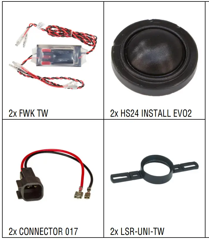 AUDIO SYSTEM FORD AMI SERIES EVO Special Compo System - fig 1