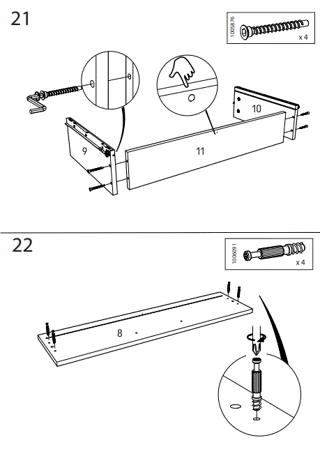BabyStyle Arendelle Double Wardrobe-17