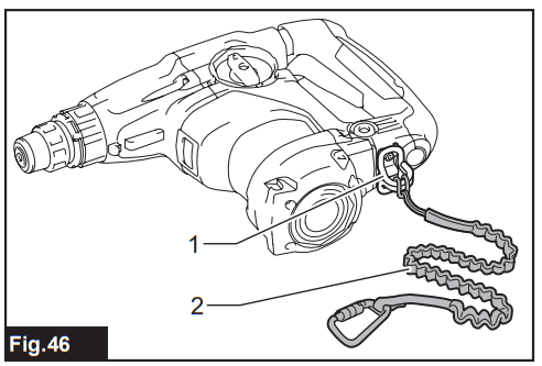 Makita HR3011FC Combination Hammer - Fig.7