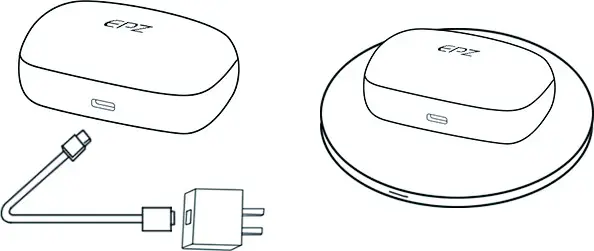 EPZ Bluetooth Headset - Charging Mode
