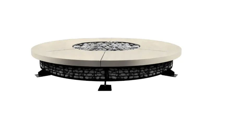 Prism Hardscapes Fuego Concrete Rock Fire Table Instruction Manual