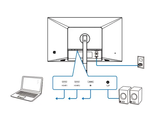 PHILIPS 27E1N5500LA 27 Inch Quad HD Monitor FIG 2