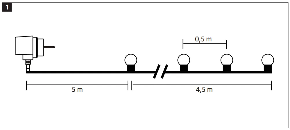 anslut 018972 Party Lights LED-fig1