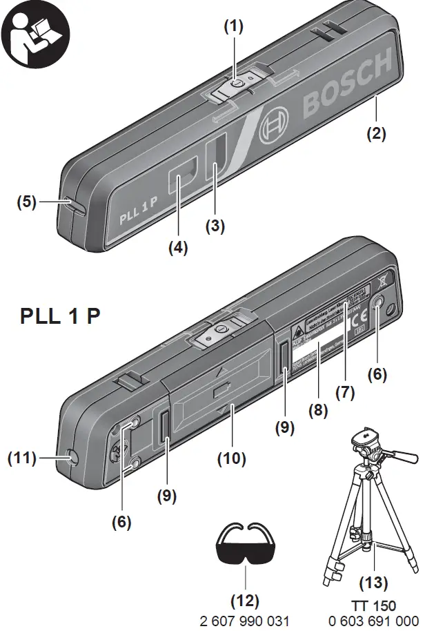 BOSCH PLL 1 P Line laser-1