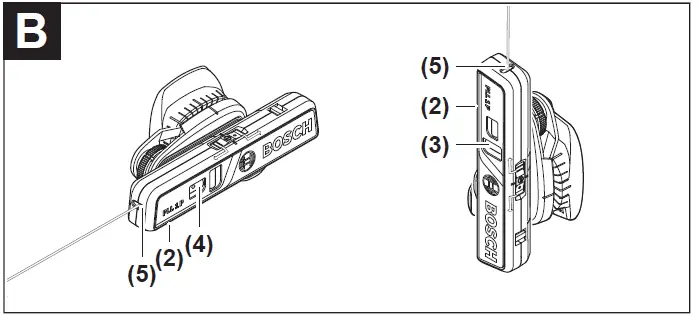 BOSCH PLL 1 P Line laser-4