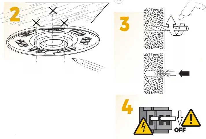 idinio 210629 Wi-Fi Ceiling Light with Docking - Figure 2