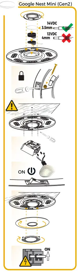 idinio 210629 Wi-Fi Ceiling Light with Docking - Figure 5