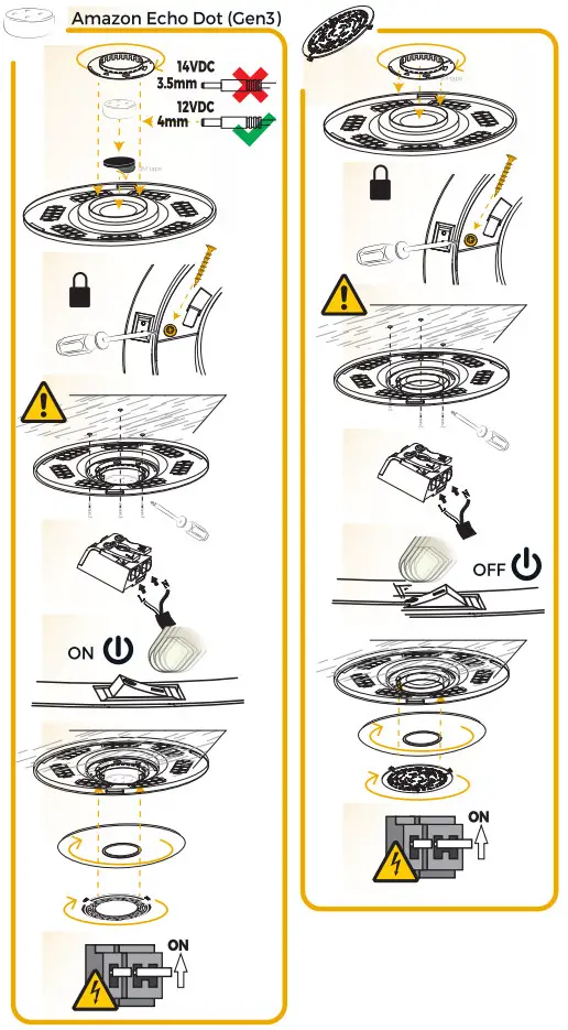 idinio 210629 Wi-Fi Ceiling Light with Docking - Figure 7