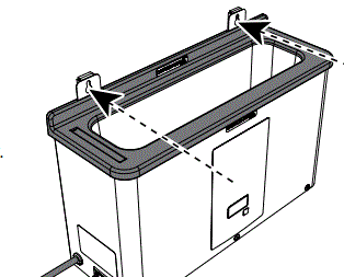 SERVER 87740 Conservewell Mounted Utensil Holder 1