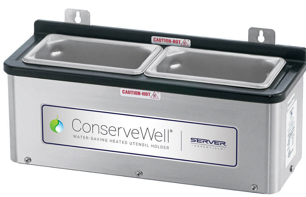 SERVER 87740 Conservewell Mounted Utensil Holder