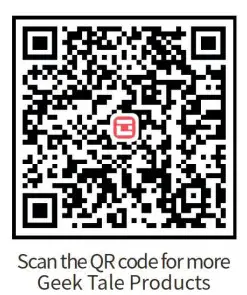 GeekTale K01 Fingerprint Lock - QR Code