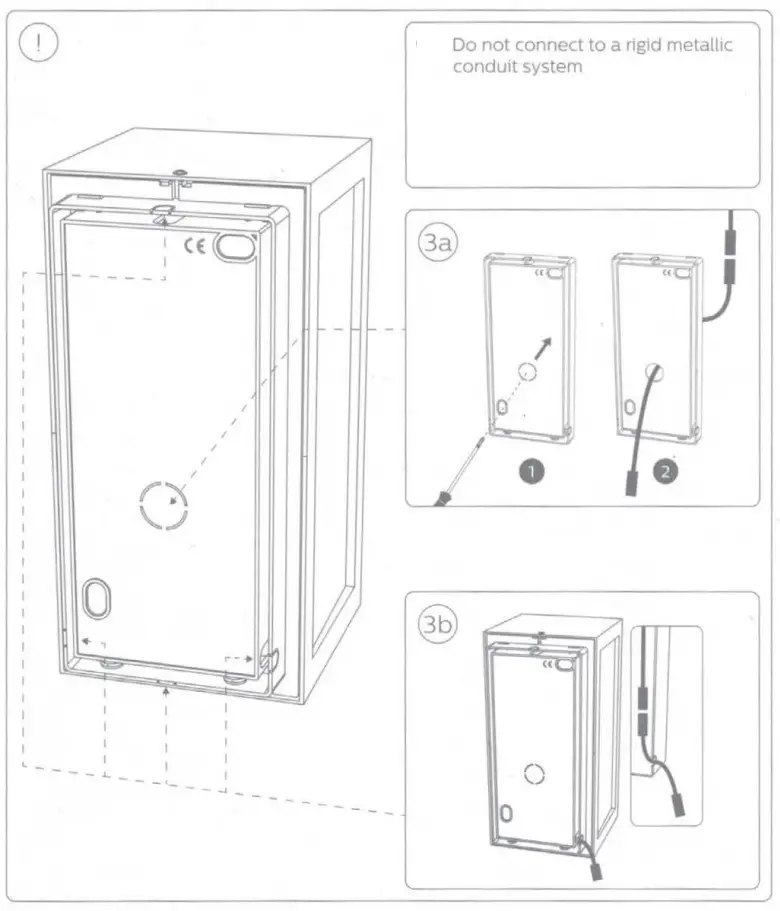 PHILIPS 94545930V7 Hue White or Color Impress Outdoor Wall Light - fig 11