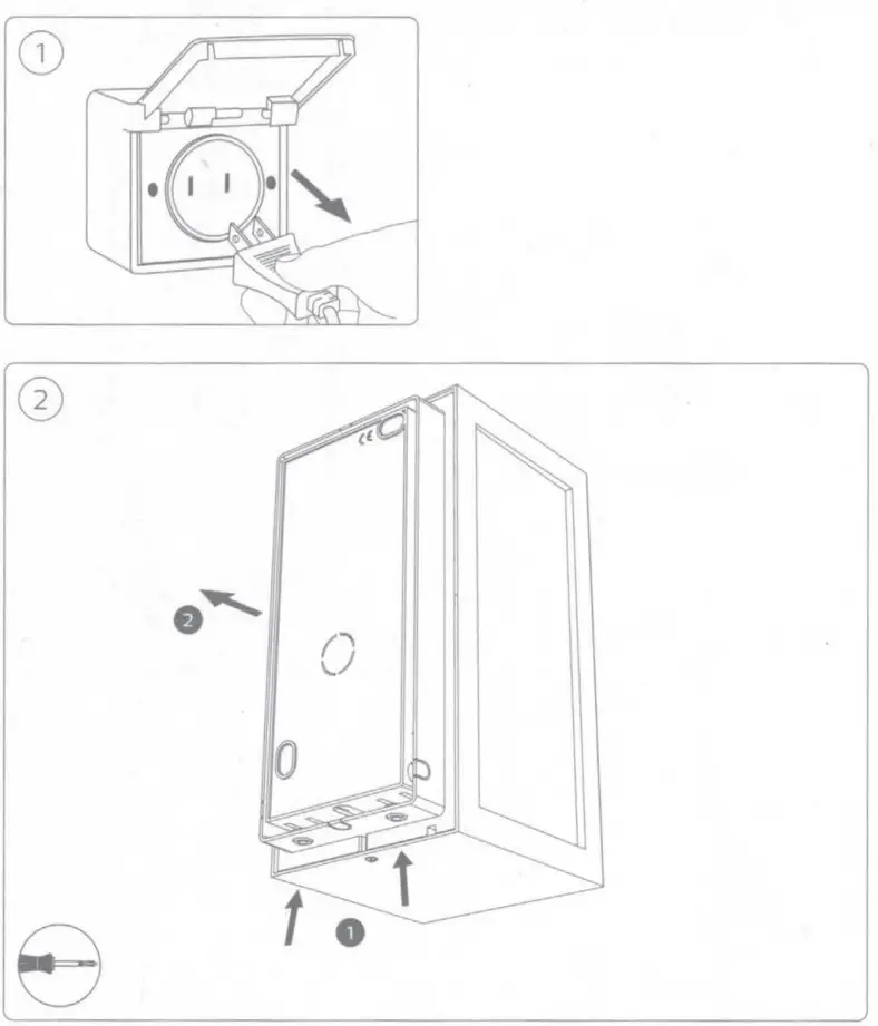 PHILIPS 94545930V7 Hue White or Color Impress Outdoor Wall Light - fig 12