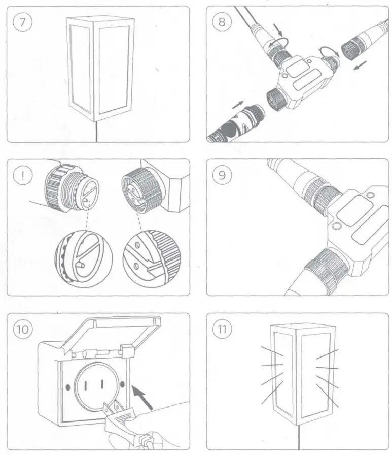 PHILIPS 94545930V7 Hue White or Color Impress Outdoor Wall Light - fig 8