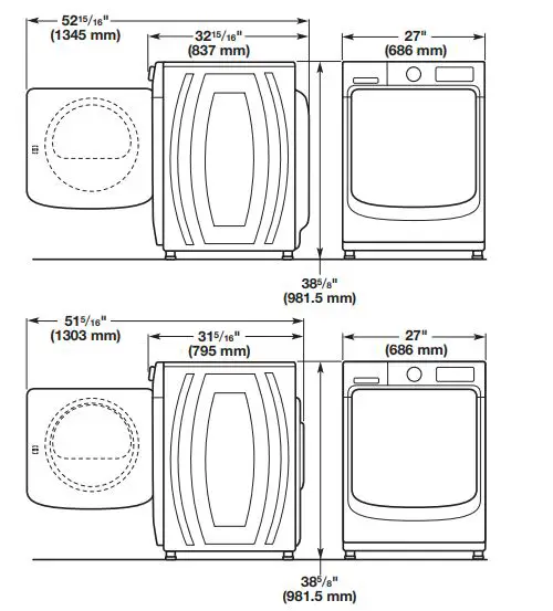Whirlpool WFW6620HW Closet Depth Front Load Washer-8