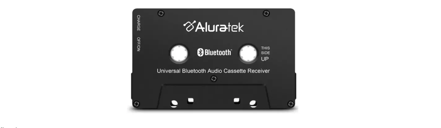 Aluratek Abct01f Bluetooth Audio Cassette Receiver Aluratek Abct01f Bluetooth Audio Cassette Receiver