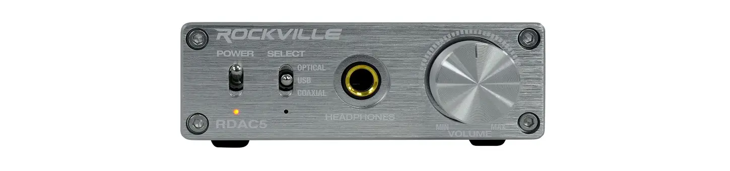 Rockville Rdac5s Digital To Analog Converter User Manual