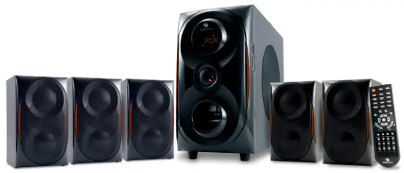 zebronicsb2b 5.1 Speaker Radiant