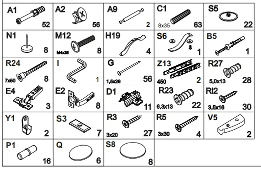 anrex 3D2S Olivia Cabinet - Fig 2