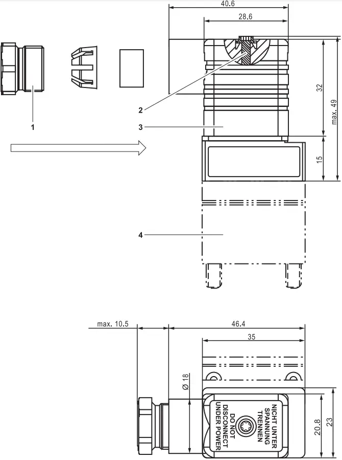 AVENTICS SN6 Sensor ATEX Certified - Figure 3
